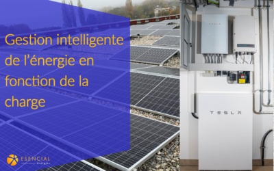 Batterie pour panneau solaire et gestion intelligente de l’énergie